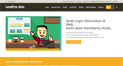 Desktop Screenshot of lendcreative.com